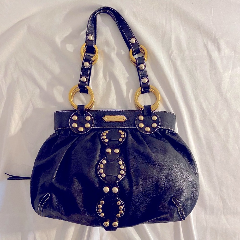 Isabella Fiore Leather Shoulder Bag